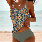 Laluna® | Tankini de verão com estampado