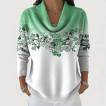 Alba | Camisola Floral com Gola Dobrada - 5