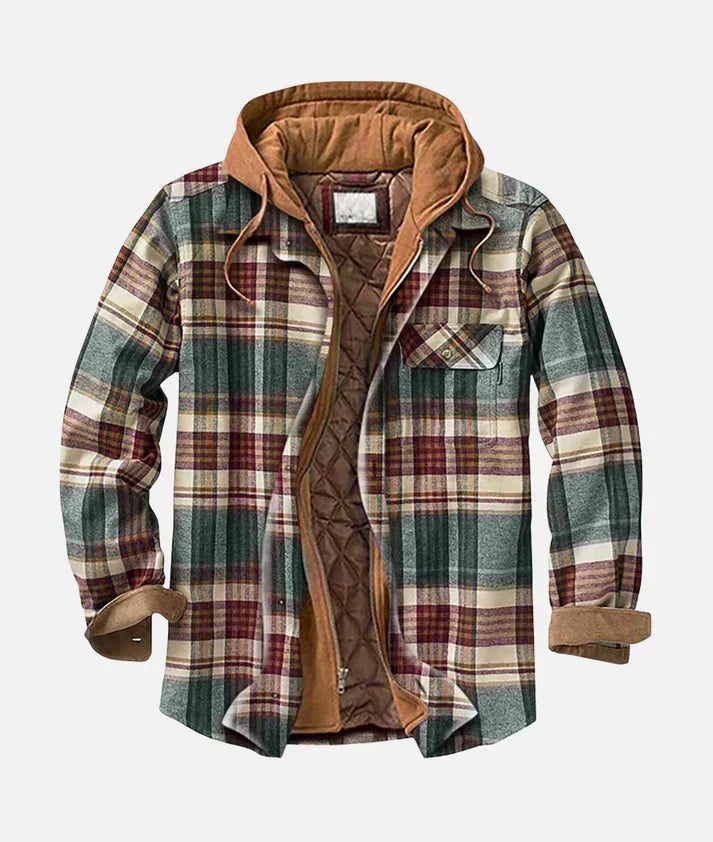 Varel | Casaco patchwork xadrez