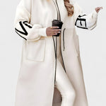 Rosa - Casaco-cardigan elegante