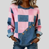 Apolline | Sweat Patchwork Artístico
