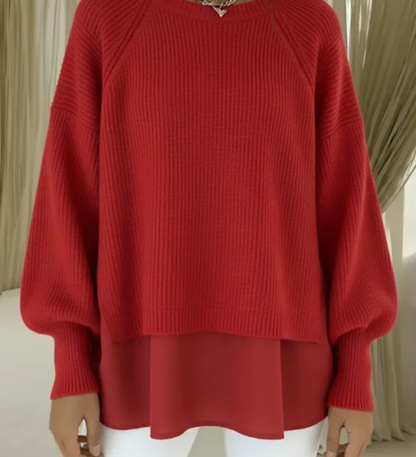 Casilda | Camisola com Efeito Duas Peças - 2