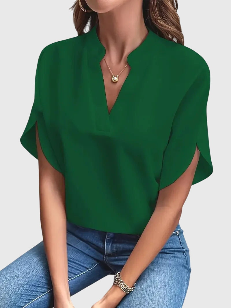 Beatrix™ | Camisa com decote em V