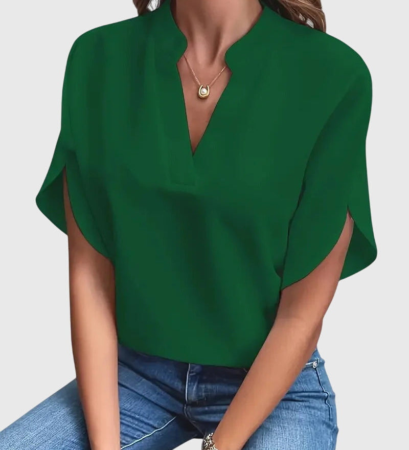 Beatrix™ | Camisa com decote em V