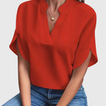 Beatrix™ | Camisa com decote em V