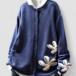 Safira - Cardigã com Padrão Floral