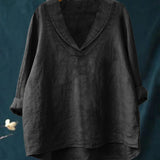 Hortense™ | Blusa de col V fluida