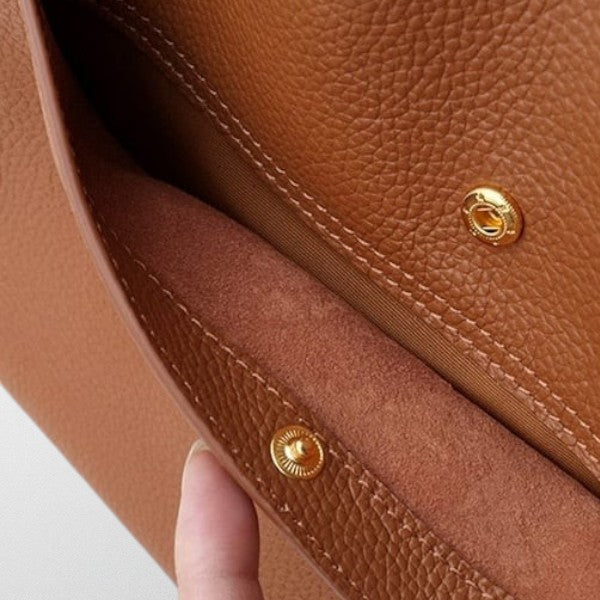 Valérie Dupré - Bolsa de Ombro em Couro Vegano