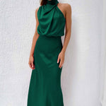 Tyra | Vestido de soirée elegante com decote halter