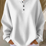 Milagros | Sweatshirt Henley Gofrada - 2