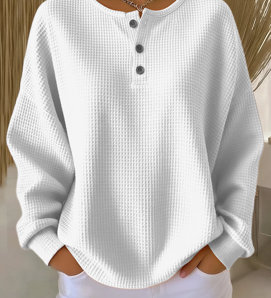 Milagros | Sweatshirt Henley Gofrada - 2