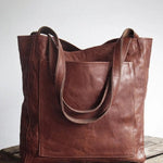 Elle - Bolsa de ombro clássica em pele