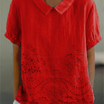 Lily™ | Camisa bordada