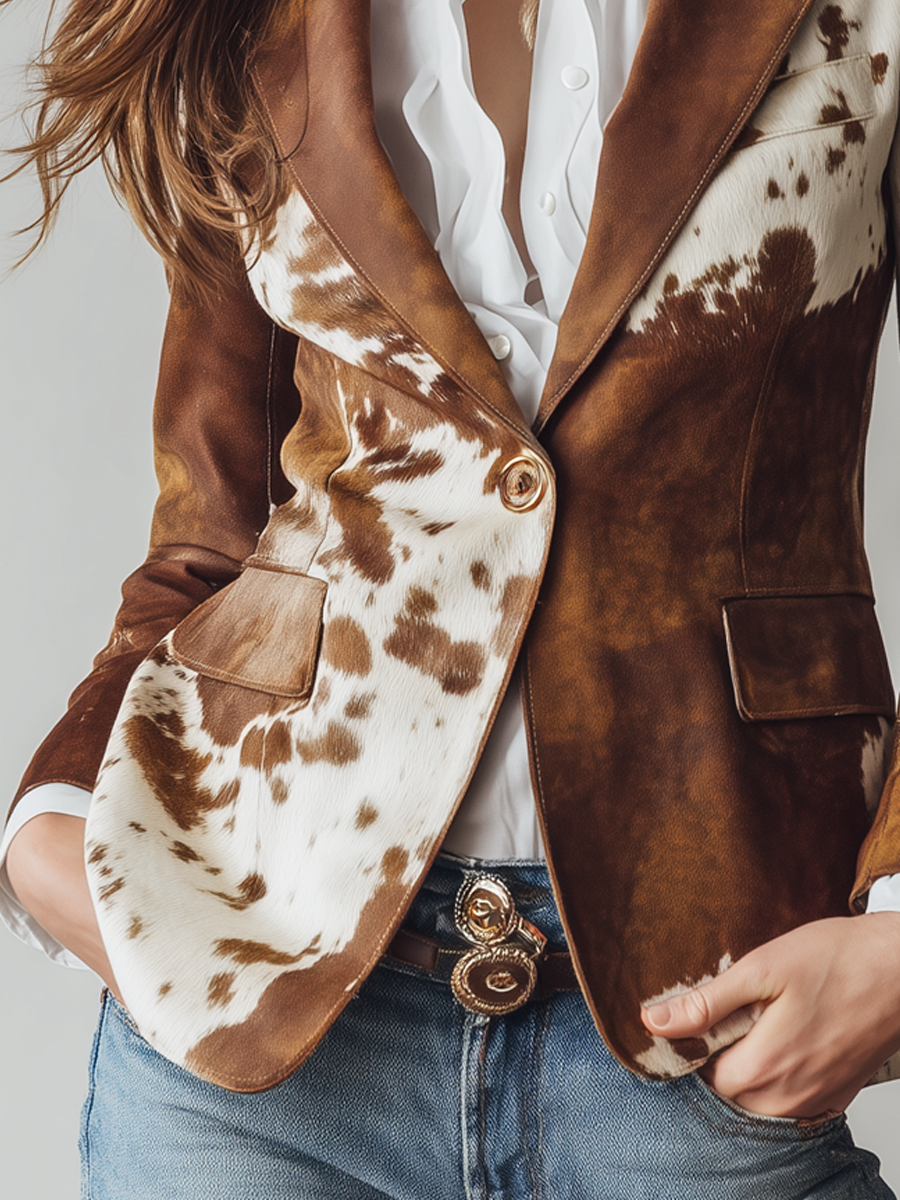 Priscilla | Blazer com Estampa Marcante