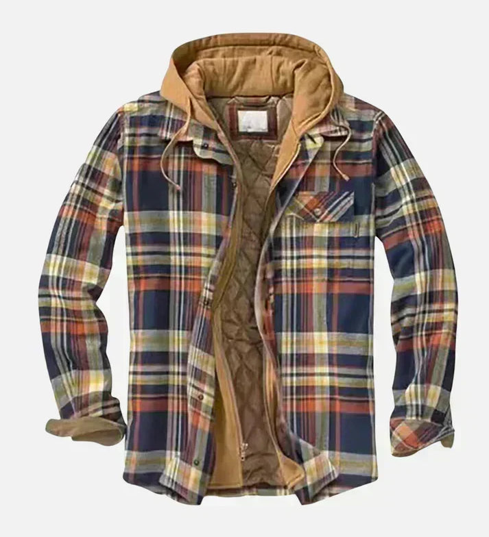 Varel | Casaco patchwork xadrez