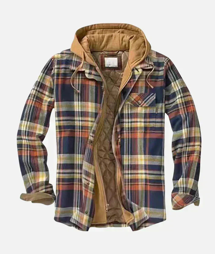 Varel | Casaco patchwork xadrez