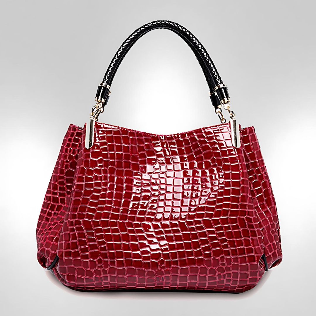 Lusso Milano - Bolsas de Crocodilo para Ombro