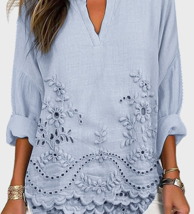 Camisa Coastal Bloom