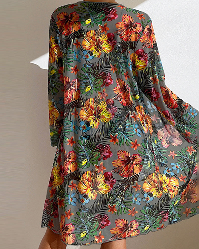 Glenda - Bikini com saia floral