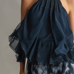 Élise | Conjunto elegante e leve com top fluido e calças largas
