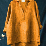 Andrea | Blusa de Linho Elegante para o Verão
