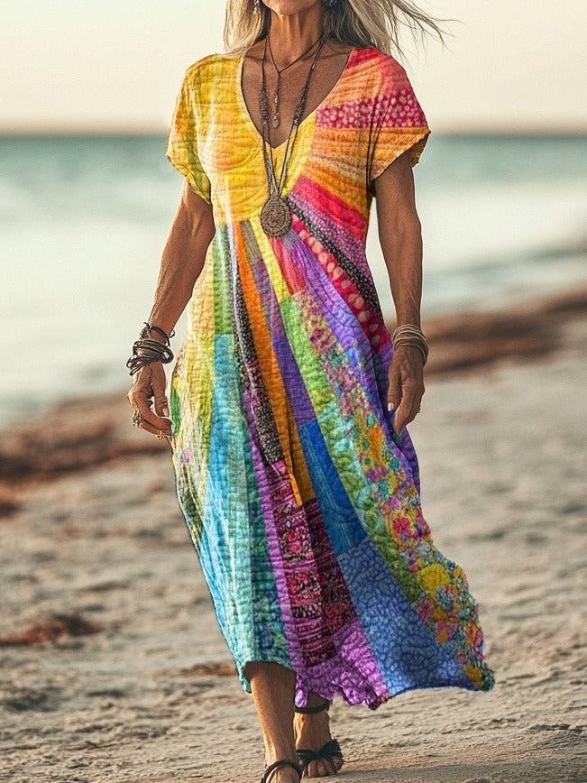 Vestido de Conforto Diário Léa