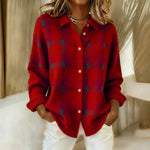 Janette™ | Pull em malha xadrez
