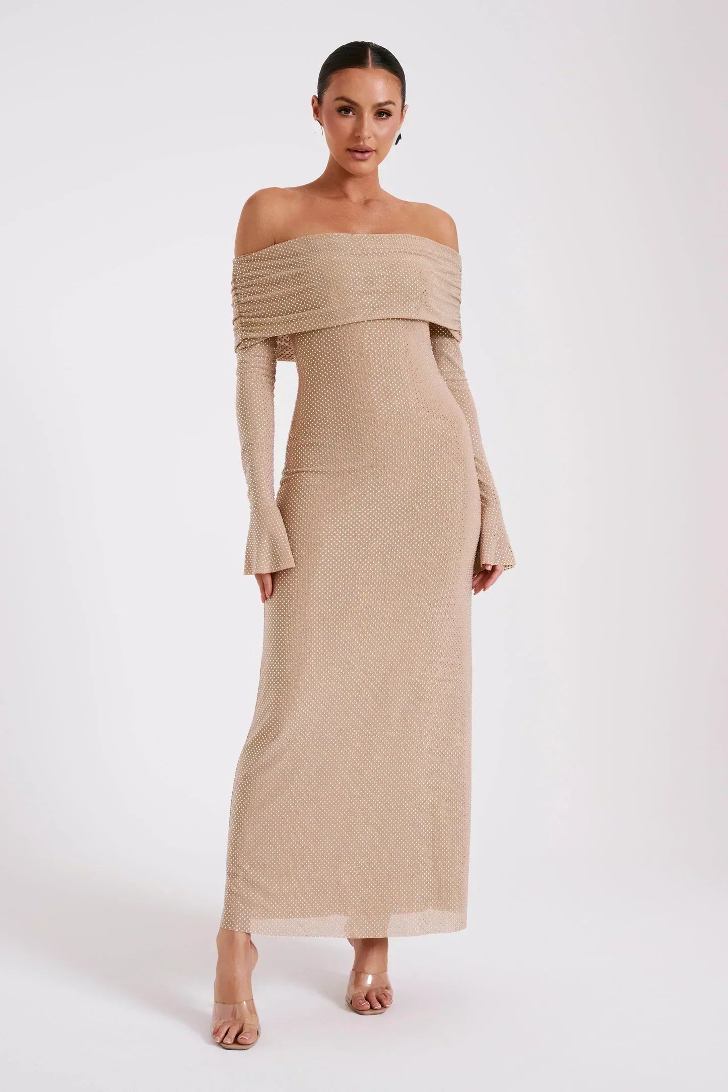 Annika | Vestido com efeito degradé