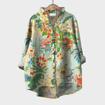 Grace | Blusa de Linho Elegante para o Verão