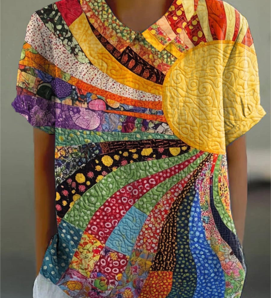 Maine™ | Camisa patchwork sol