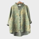 Rosalinde | Blusa de Linho Elegante para o Verão