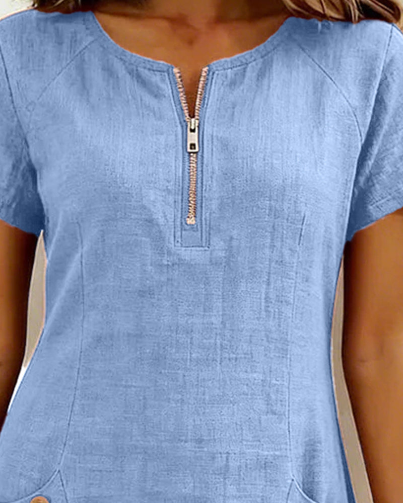 Vestido Lina — A elegância natural no dia a dia