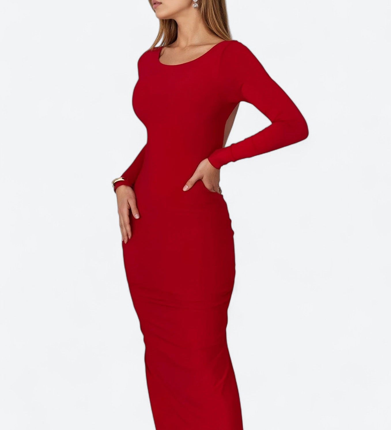 Agathe | Vestido elegante de costas nuas