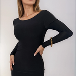 Agathe | Vestido elegante de costas nuas