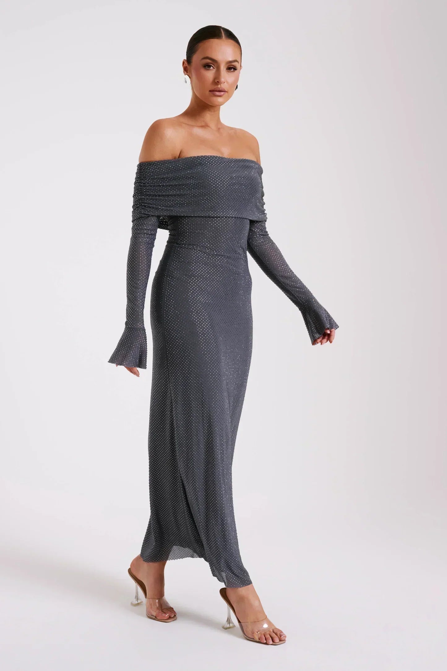 Annika | Vestido com efeito degradé