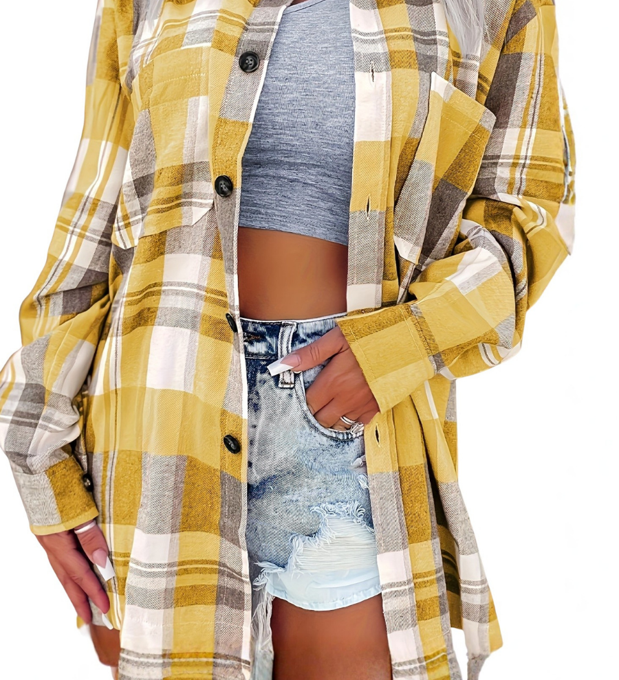 CAMISA DE MANGAS LONGAS PARA MULHERES