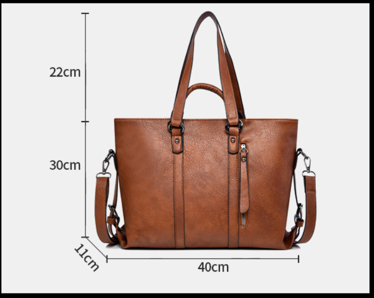 Olívia - Grande Bolsa de Couro