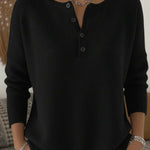 Helena | Camisola de Malha com Botões Henley - 4