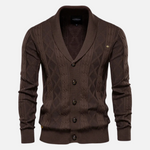 Francisco - Cardigan Argyle Mistura Suave