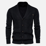 Francisco - Cardigan Argyle Mistura Suave