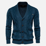 Francisco - Cardigan Argyle Mistura Suave
