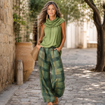 Conjunto Natural – Conforto relaxado com elegância artesanal