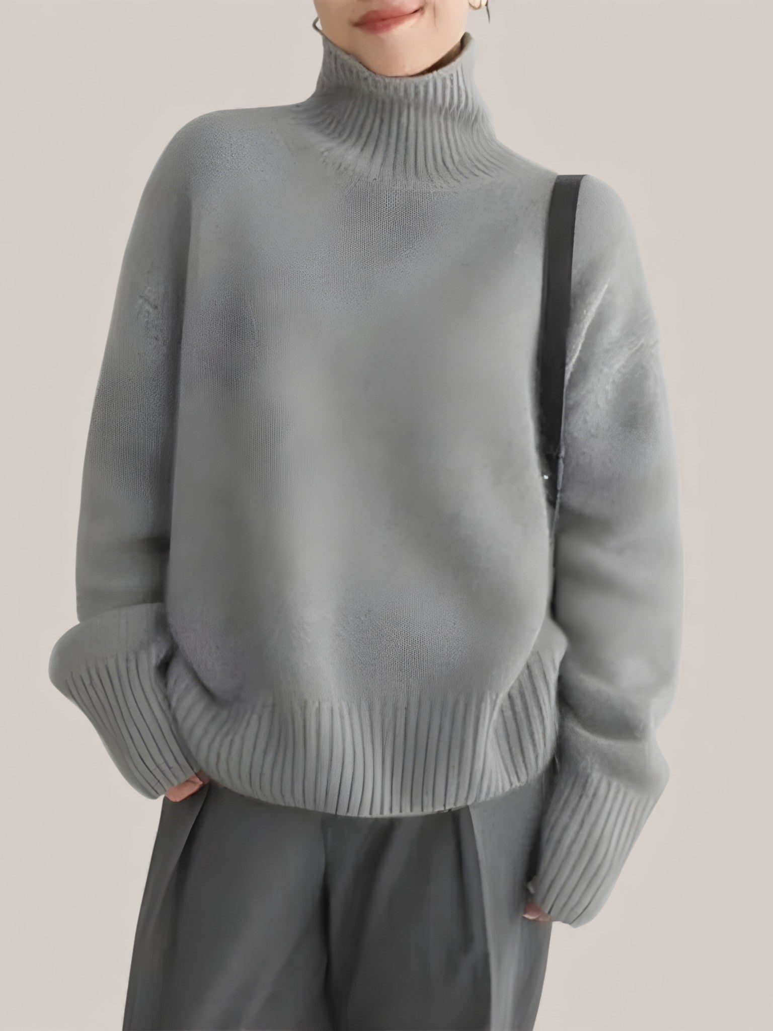 Jade | Pull de gola alta