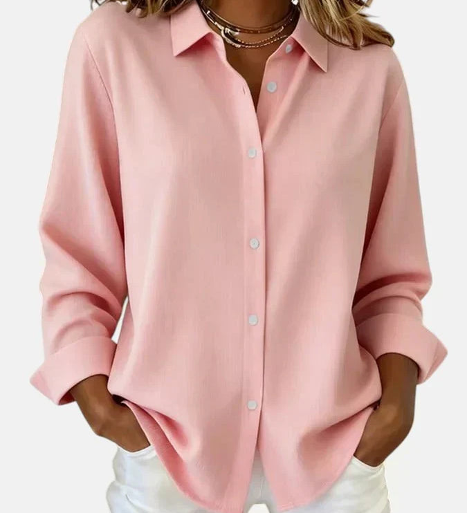 Melanie™ | Blusa elegante com botões