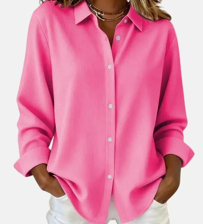 Melanie™ | Blusa elegante com botões