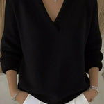 Violeta | Camisola Larga com Gola em Bico - 4