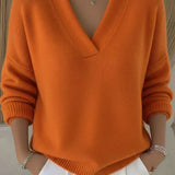 Violeta | Camisola Larga com Gola em Bico - 5