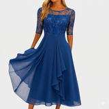 Blanca | Vestido elegante de renda