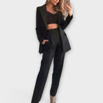 Selina - Conjunto de Blazer de 3 Peças