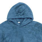 Hoodie - Mistura de Fleece com Capuz